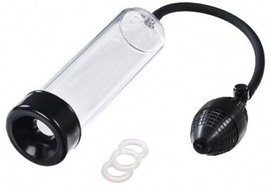 Vacuum pump for penis enlargement