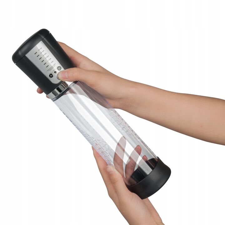 The pneumatic pump is an effective device to enlarge the penis at home