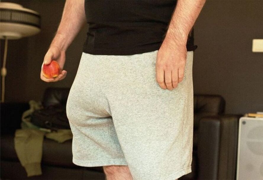 A man with an expanded limb